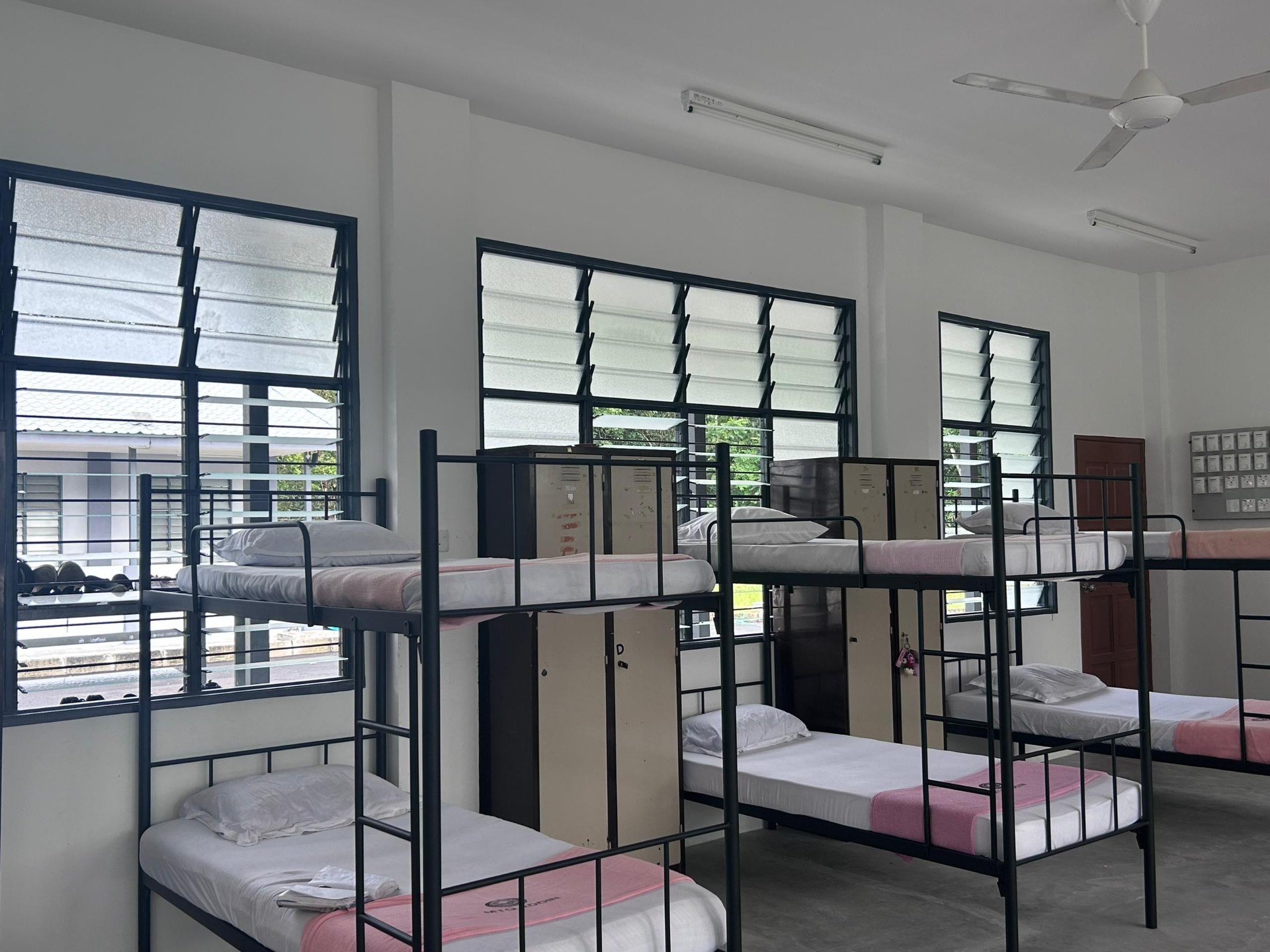 Koridor kawasan asrama pelajar
